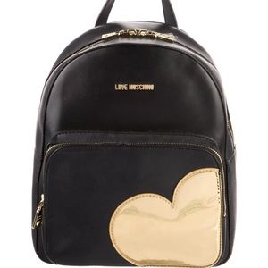 Moschino leather backpack